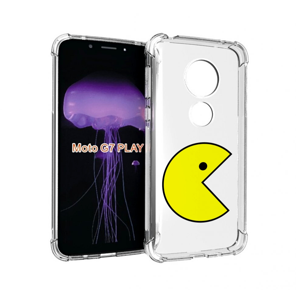 

Чехол MyPads pacman для Motorola Moto G7 Play, Прозрачный, Tocco