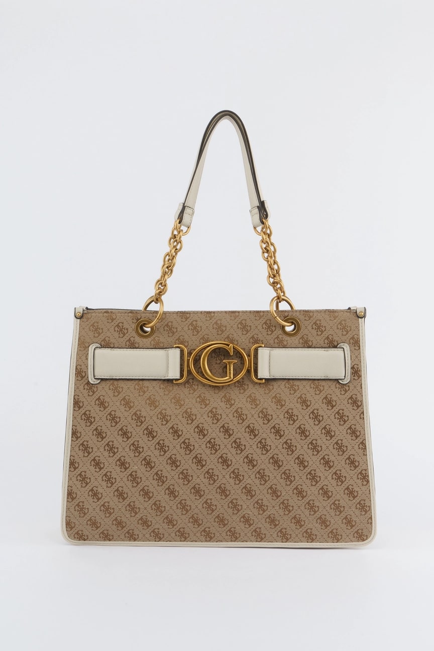 фото Сумка женская guess hwjb8414230 бежевая