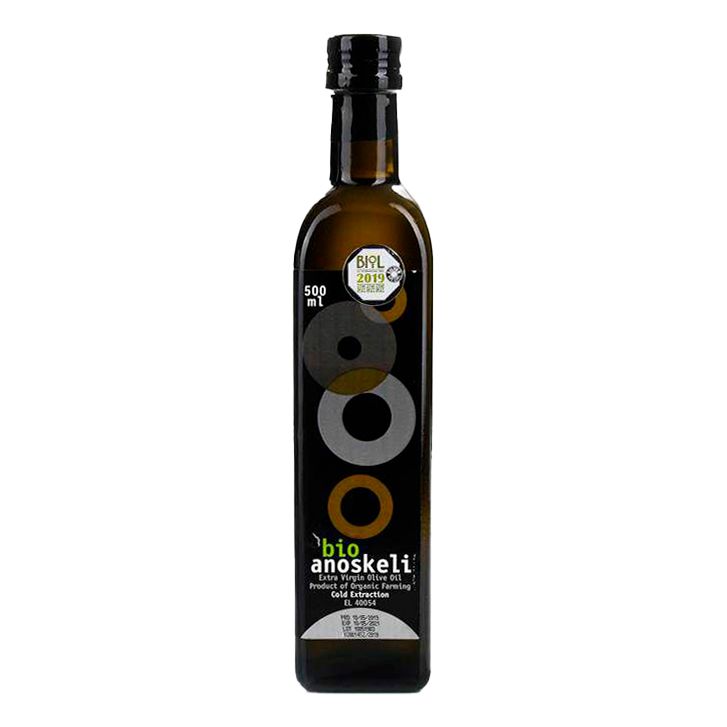 Оливковое масло Anoskeli Bio Extra Virgin нерафинированное 500 мл