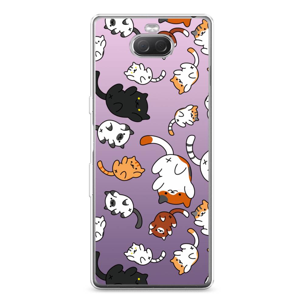 

Силиконовый чехол "Котопад" на Sony Xperia 10 Plus, 54150-7
