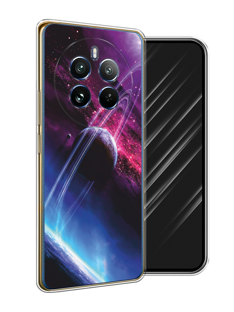 

Чехол Awog на Realme 12 Pro/Realme 12 Pro Plus "Космос 17", Черный;фиолетовый, 2516250-1