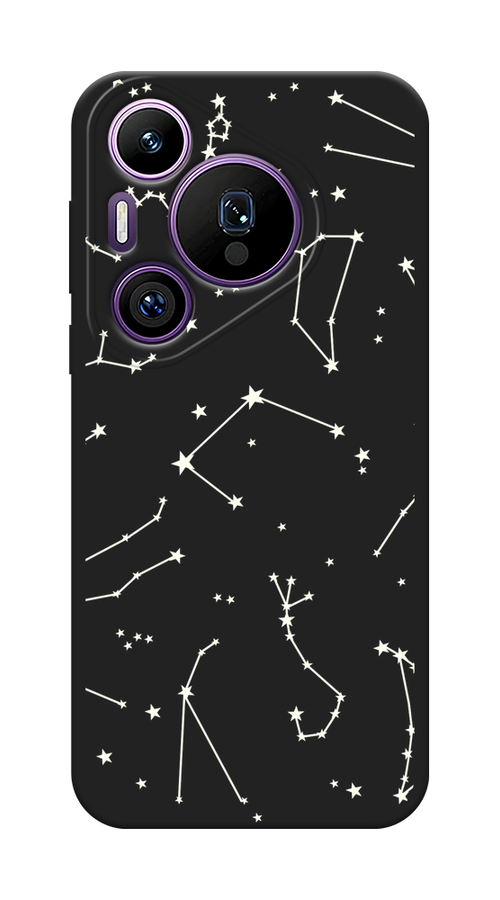 

Чехол Awog 6124152-1 для Huawei Pura 70 Pro, 70 Pro Plus "Созвездия", Прозрачный;серый;бежевый, 6124152-1