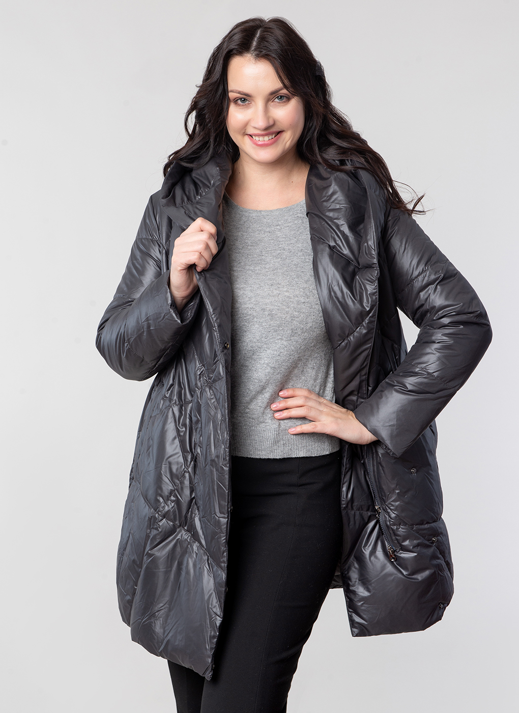 

Куртка женская WINTERRA 53158 черная 52 RU, 53158