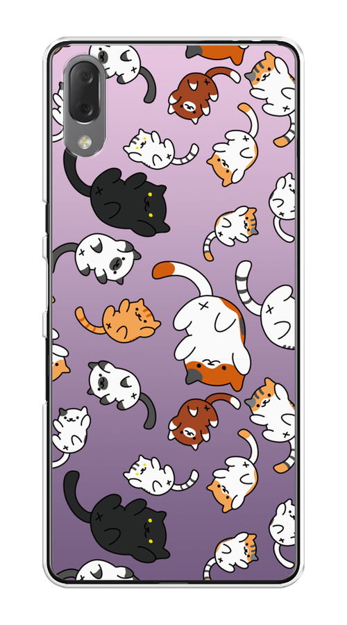 

Чехол Awog на Sony Xperia L3 "Котопад", Разноцветный, 54450-7