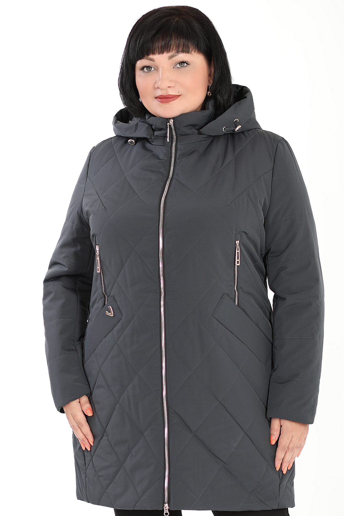 

Куртка женская AlmondShop 02У-53 9630.С1 зеленая 70 RU, Зеленый, 02У-53 9630.С1