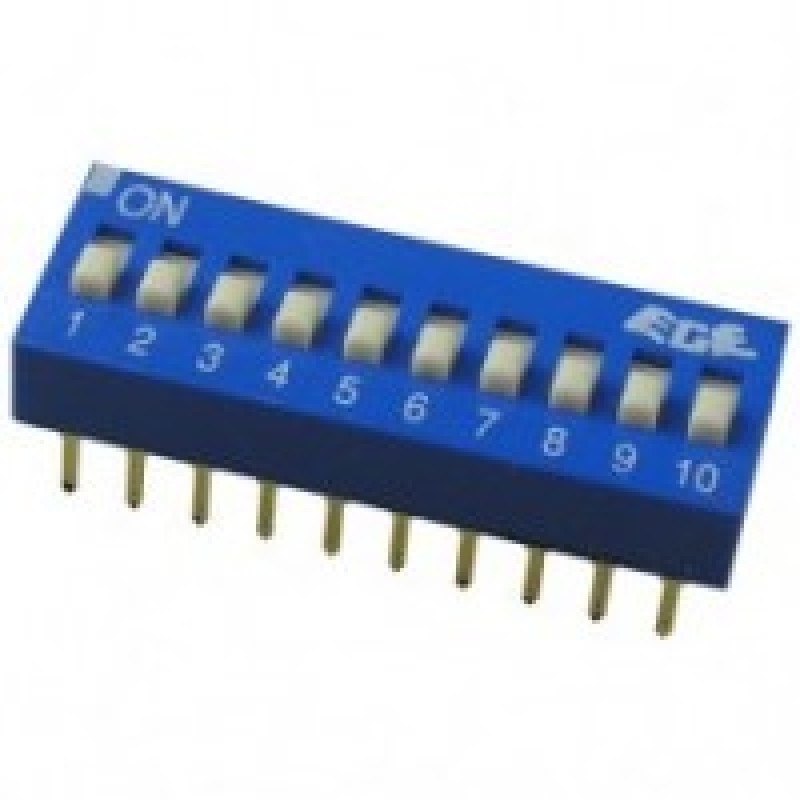 

SWD-10 (DS-10) DIP переключатель