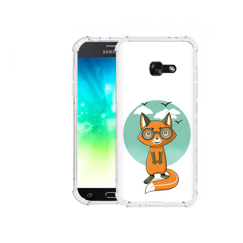 

Чехол MyPads Tocco для Samsung Galaxy A3 (2016) задумчивая лиса, Прозрачный, Tocco