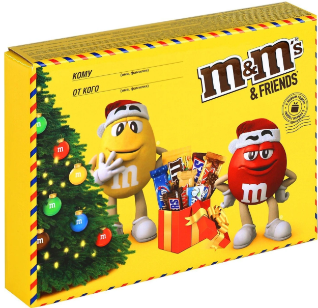 фото Сладкий подарочный набор m&m's конверт 256 г