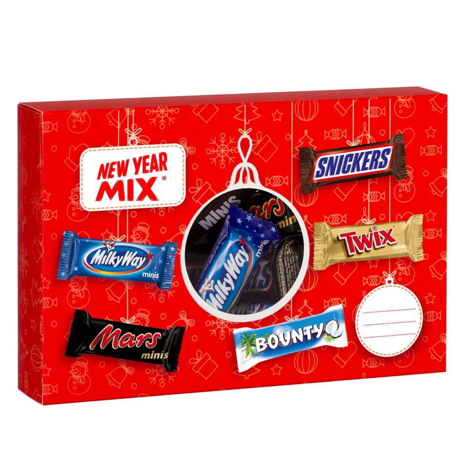 

Набор конфет ассорти Mix minis конверт 200г