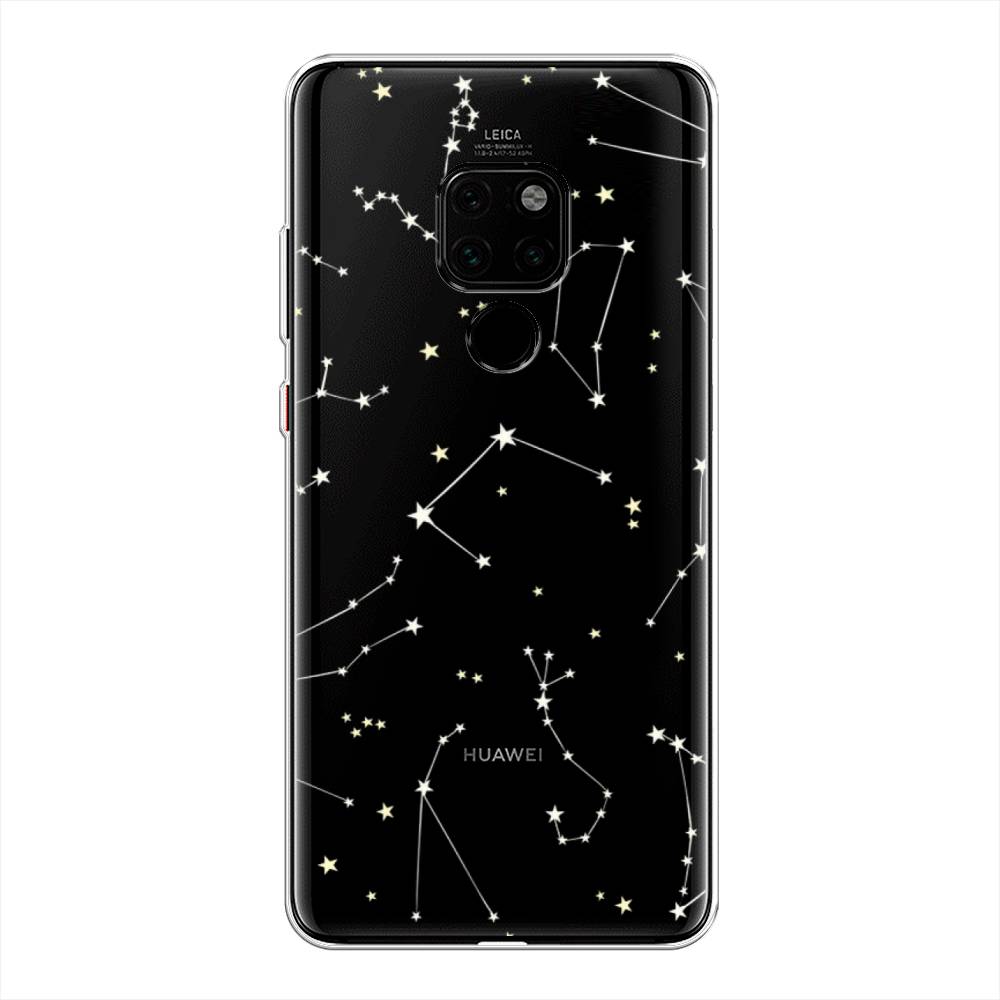 

Чехол Awog "Созвездия" для Huawei Mate 20, Прозрачный;серый;бежевый, 66850-7