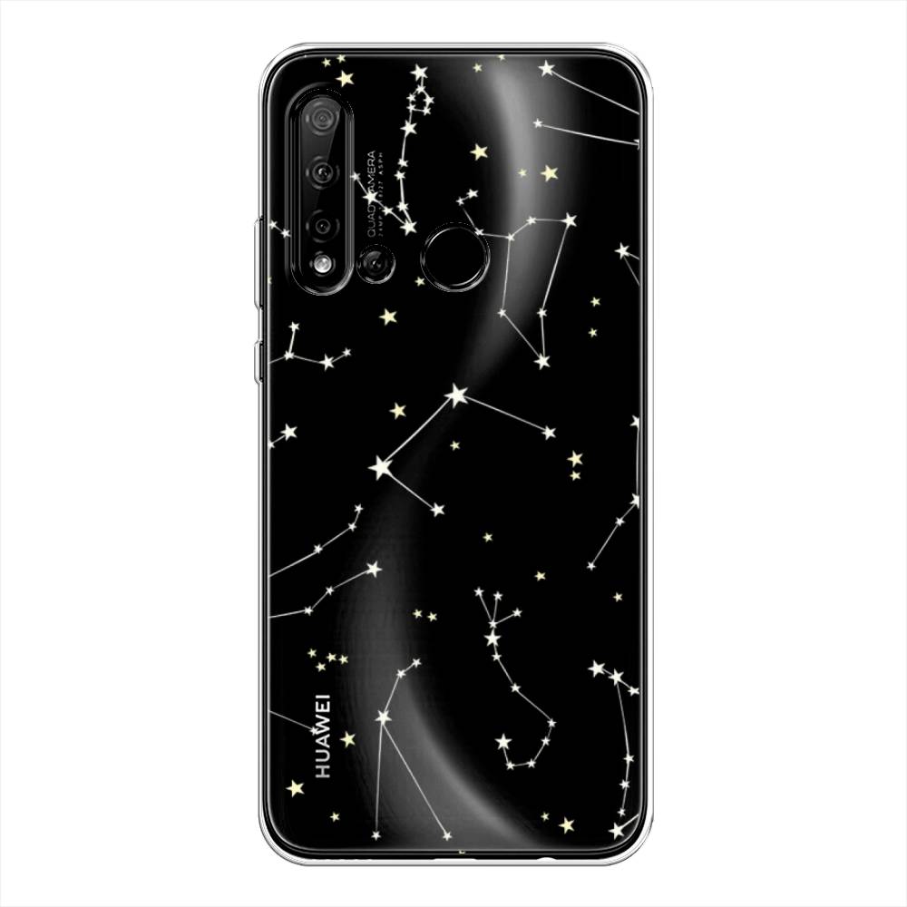 

Чехол Awog "Созвездия" для Huawei Nova 5i, Прозрачный;серый;бежевый, 69850-7
