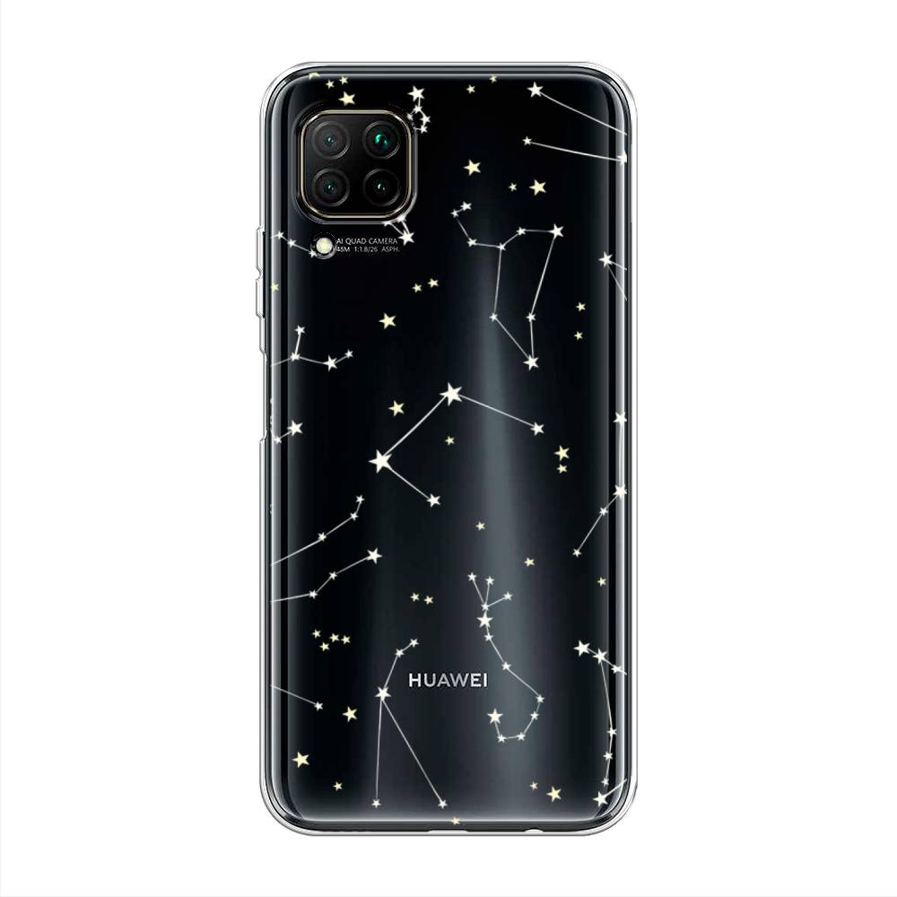 

Чехол Awog "Созвездия" для Huawei Nova 6 SE, Прозрачный;серый;бежевый, 611750-7
