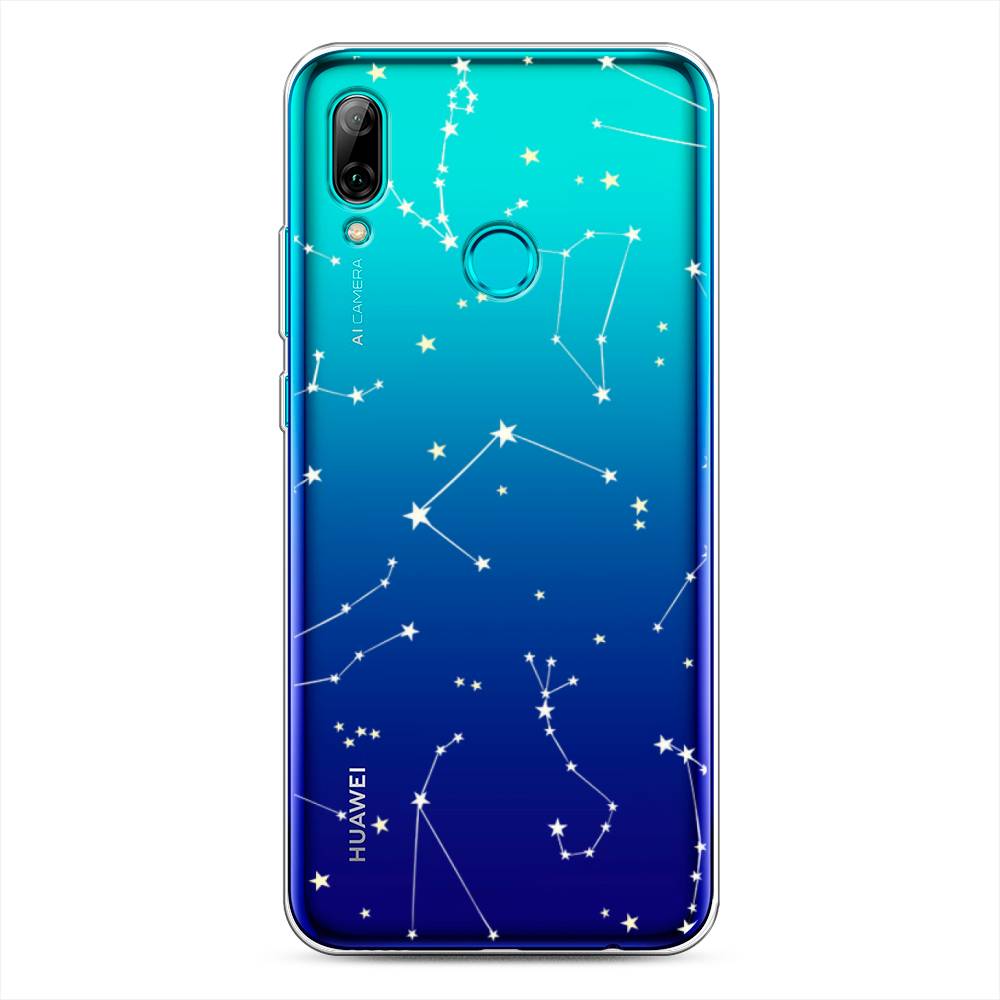 

Чехол Awog "Созвездия" для Huawei P Smart 2019, Прозрачный;серый;бежевый, 67250-7