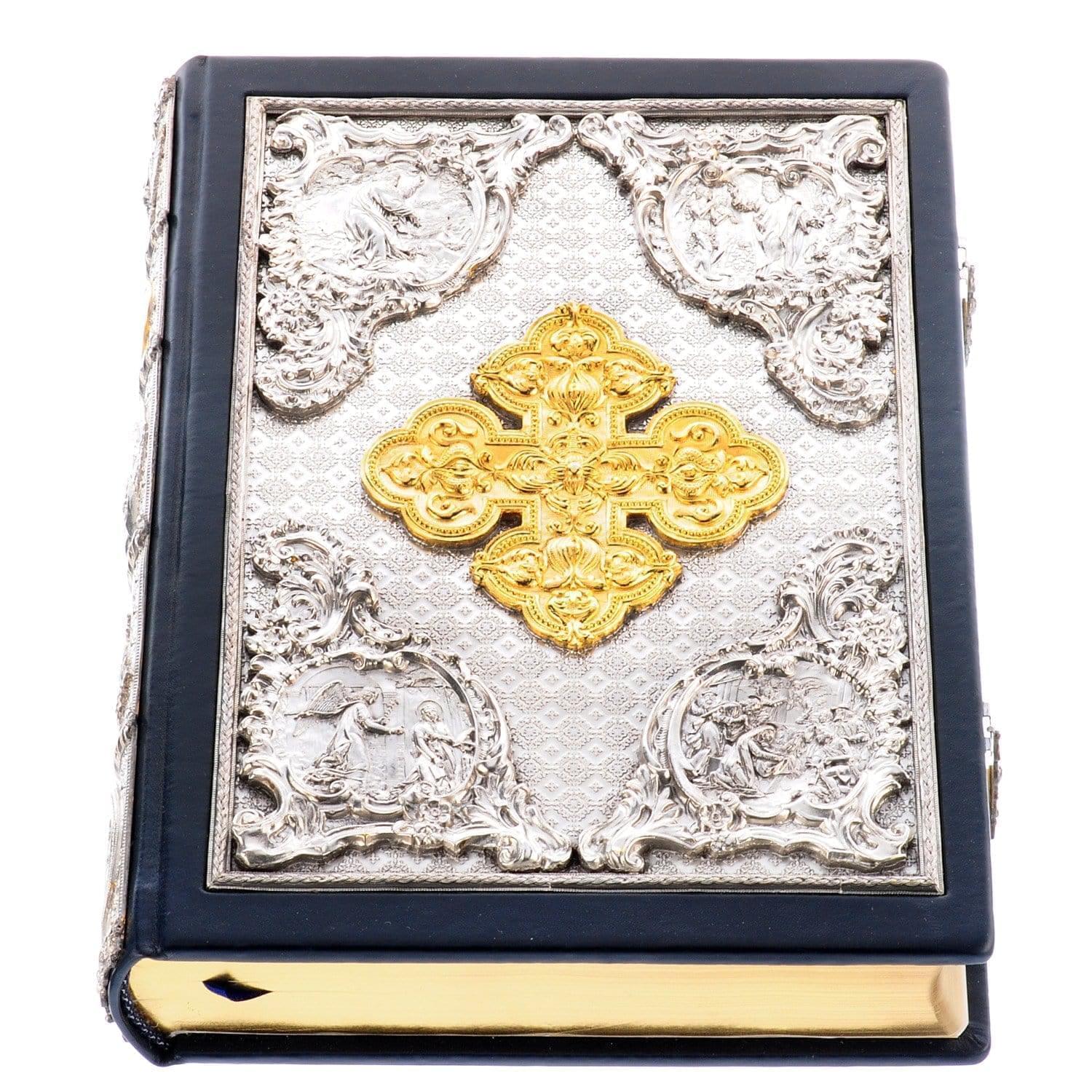 

Подарочная религиозная православная книга "Библия" скань