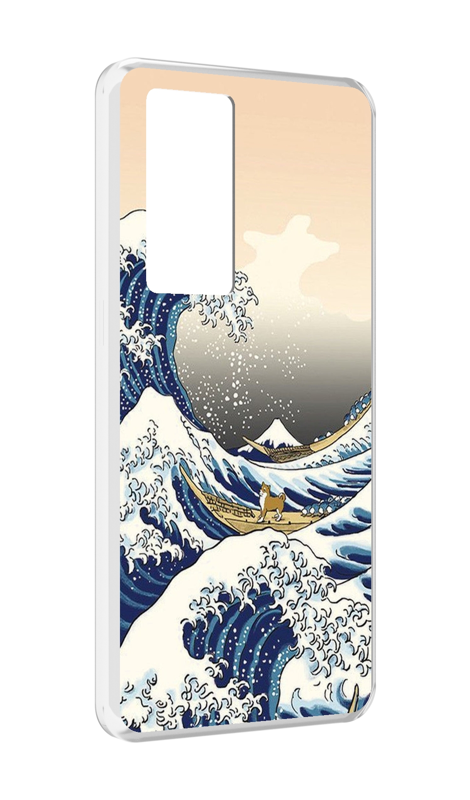 

Чехол MyPads собаки-на-плоту для Realme GT Master Explorer Edition, Прозрачный, Tocco