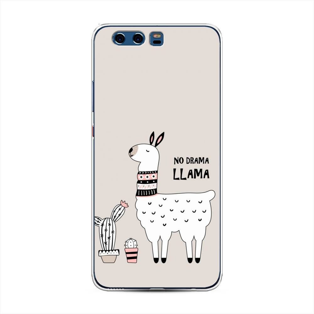 

Чехол Awog на Huawei P10 Plus "No drama LLama", Разноцветный, 62350-2