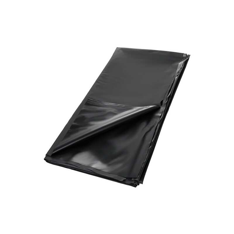 фото Виниловая простыня для секса black & red bed sheet by toyfa черная 220x200 см