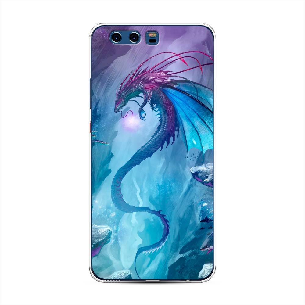 

Чехол Awog на Huawei P10 Plus "Водный дракон", Разноцветный, 62350-2