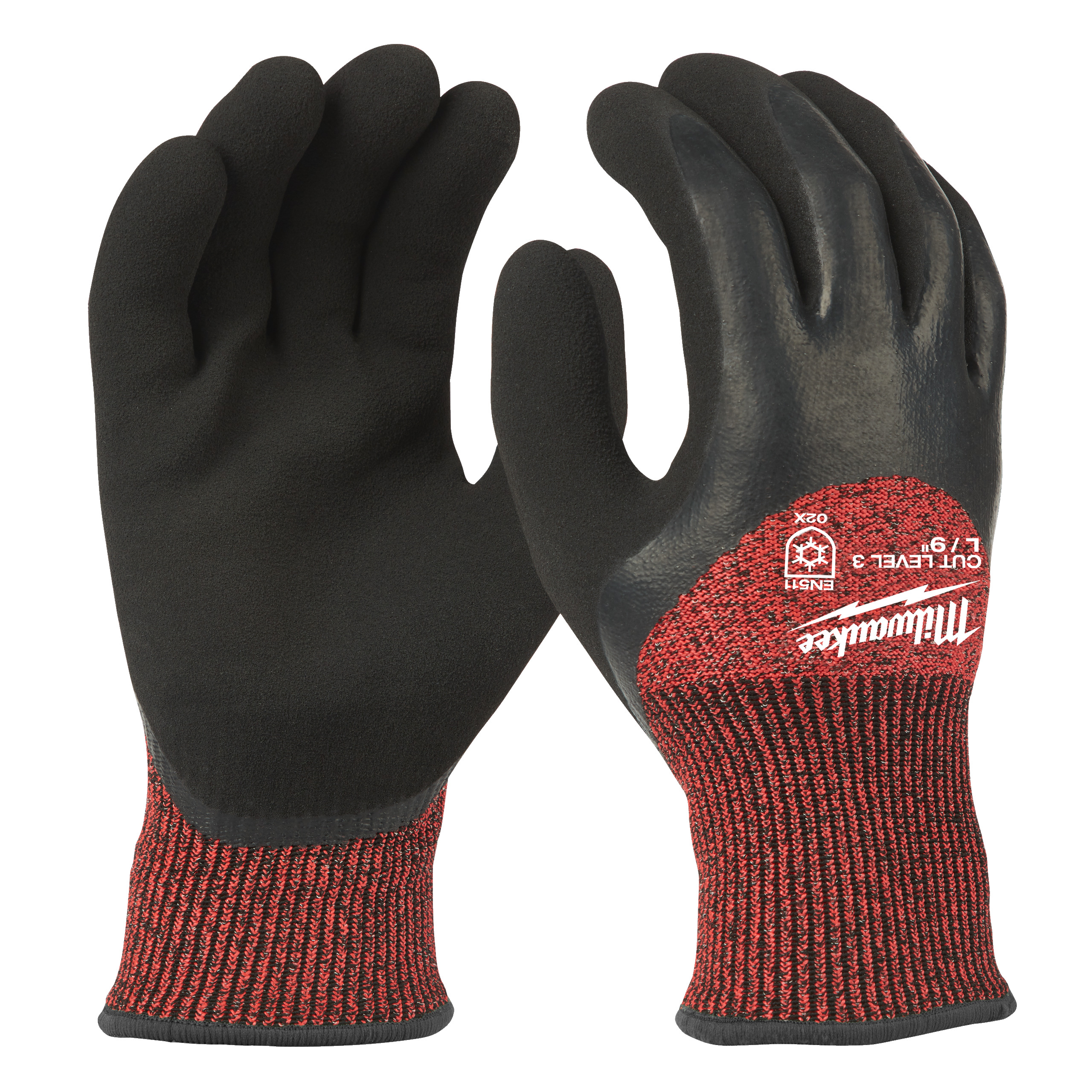 

Перчатки с уровнем сопротивления порезам 3, зимние, размер L/9, Bulk Winter Cut Level 3/C Dipped Gloves - L/9