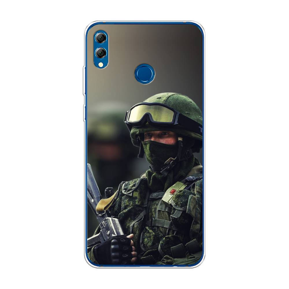 

Чехол Awog на Honor 8X Max "Солдат", Зеленый;серый, 66550-5