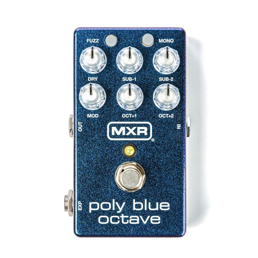 

Гитарная педаль эффектов/ примочка DUNLOP M306G1 MXR Poly Blue Octave, Синий, M306G1 MXR Poly Blue Octave