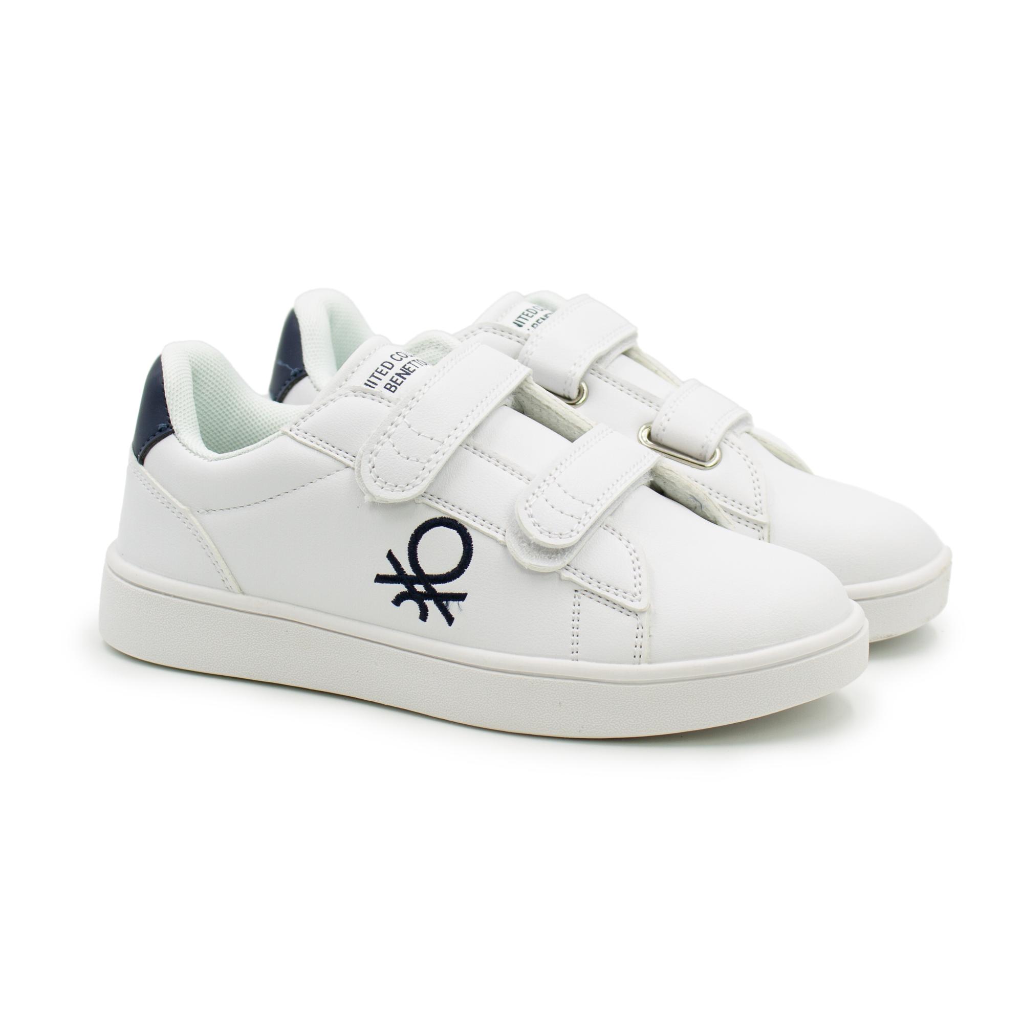 

Кеды United Colors of Benetton LABEL LTX VELCRO BTK214011 цв. белый р. 34, LABEL LTX VELCRO BTK214011