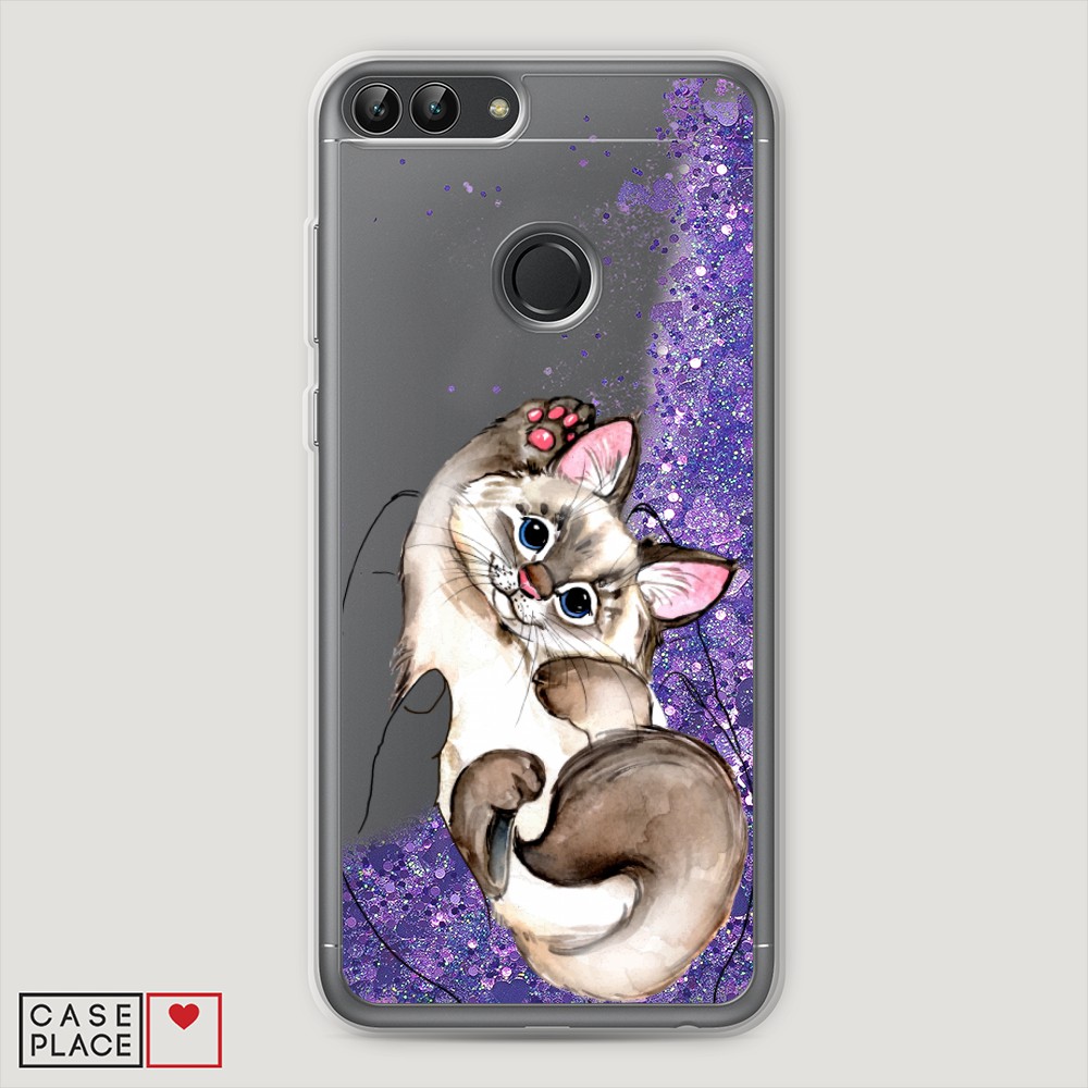 

Чехол Awog на Huawei P Smart "Котенок в ладошках", Разноцветный, 64092-1