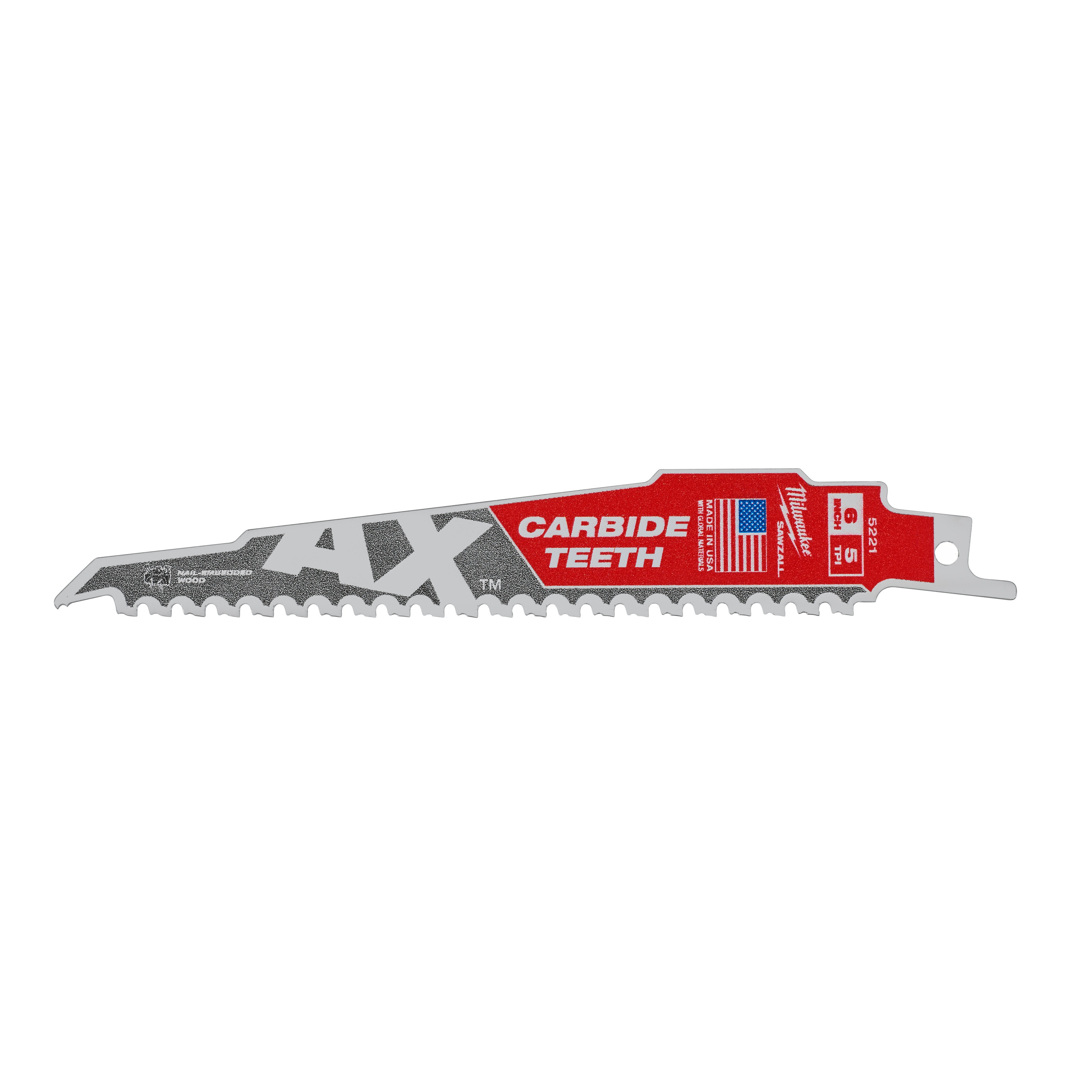 

Полотно для саб.пилы TСT AX 150 (5 шт), SZ BL. TCT AX 150 SABRE SAW BLADE 5PC