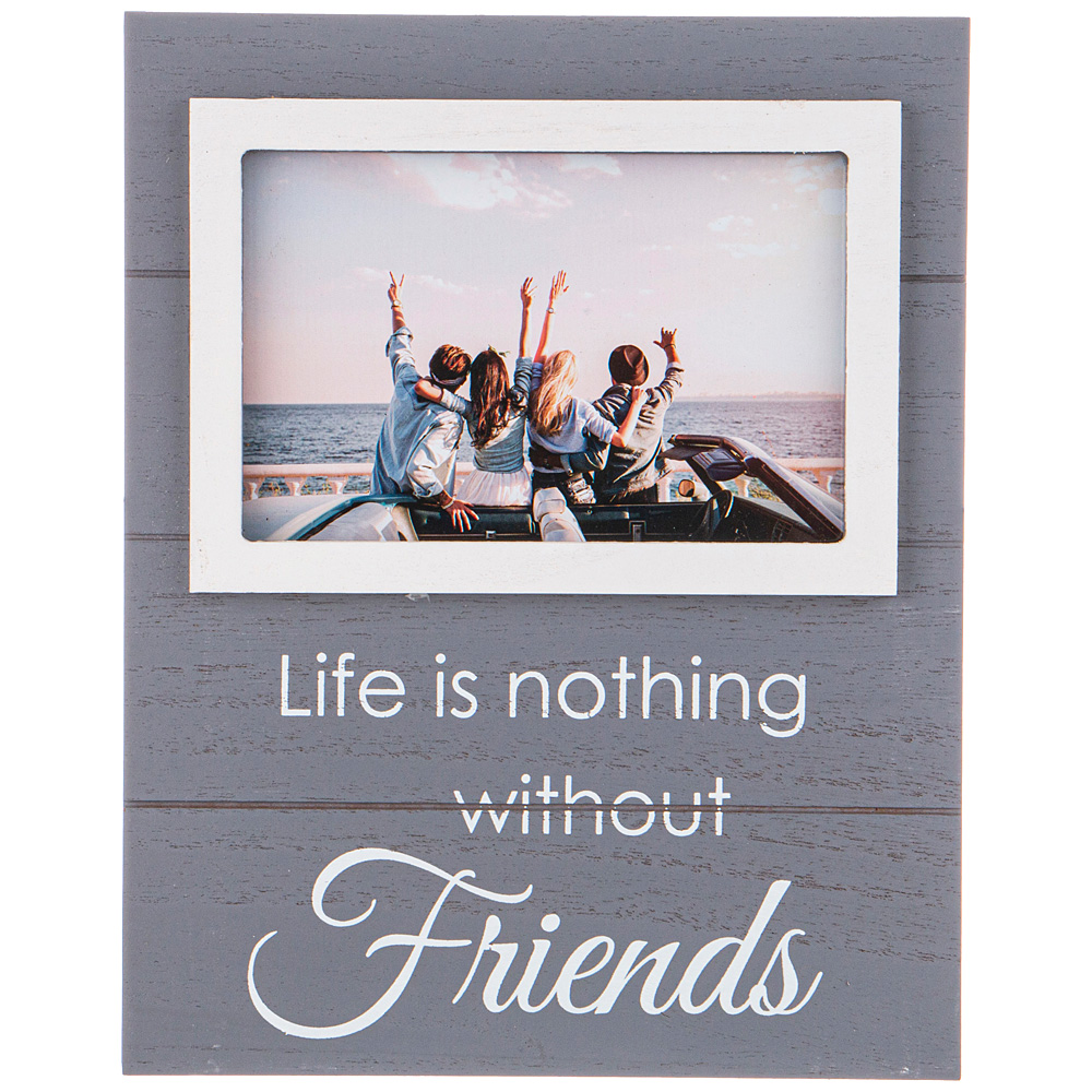 

Фоторамка Lefard Friends 19.5х2х24.5см МДФ 222-759_, Серый