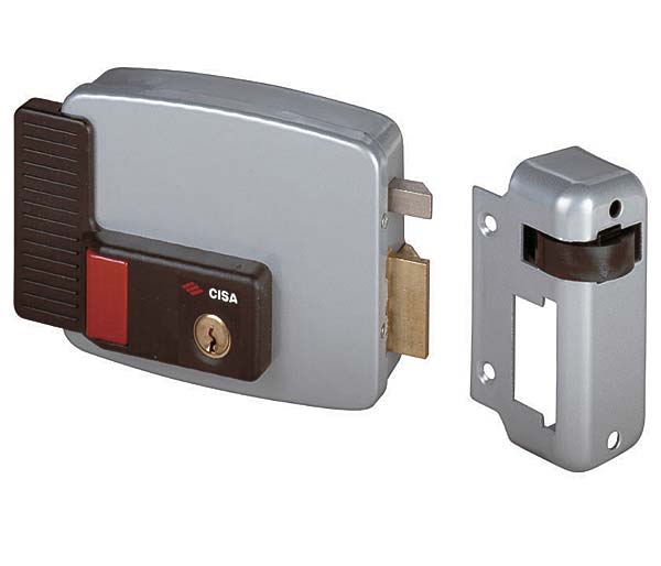 

Замок накладной электромеханический CISA 11.630.60.4 (дверь лев., открывается наружу)