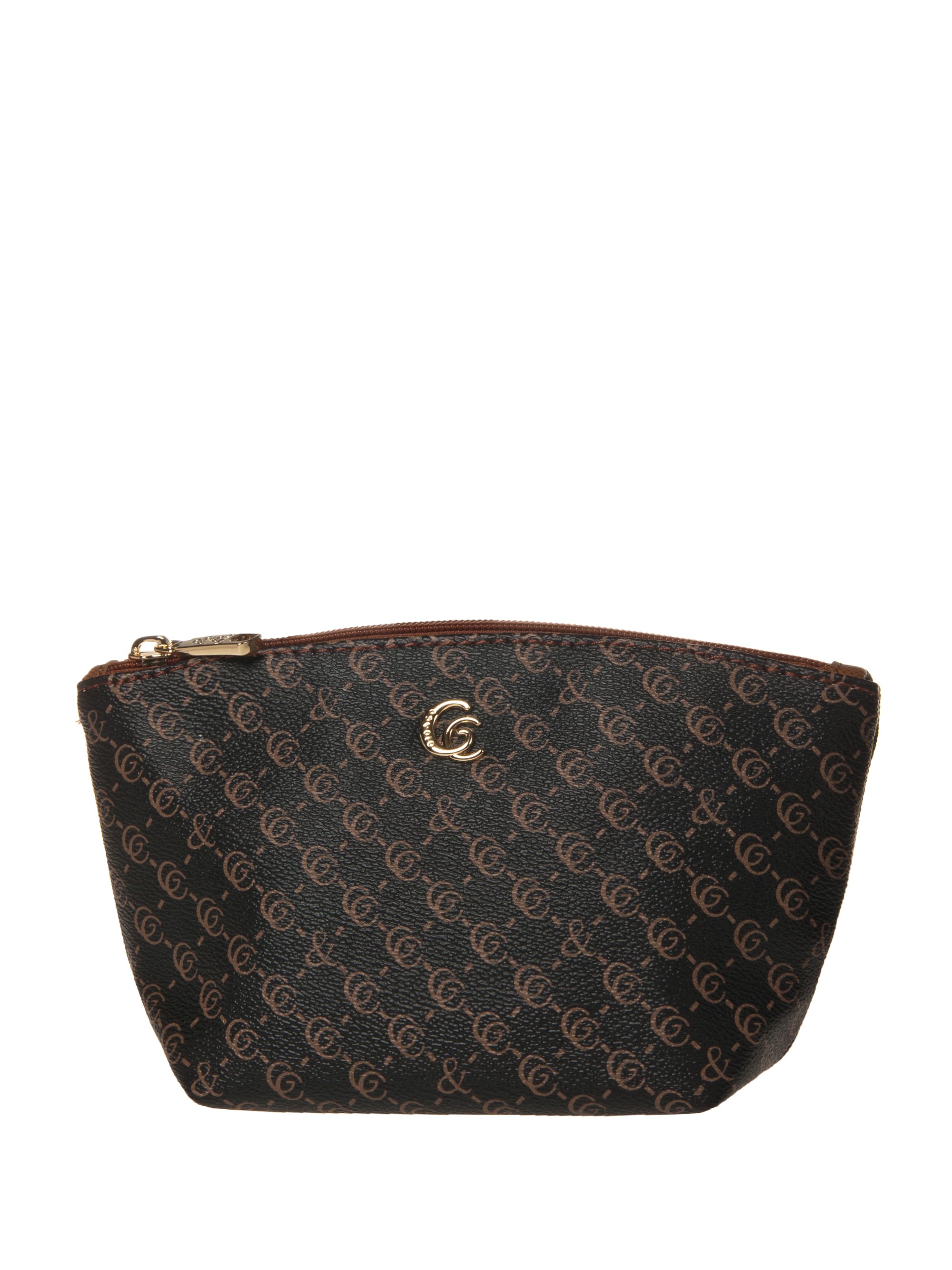 

Косметичка женская GIO&CO 04gc каштановая, 21х8х13 см, 04gc