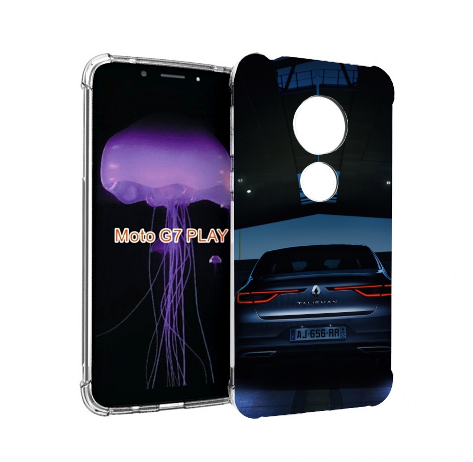 Чехол MyPads renault 1 для Motorola Moto G7 Play