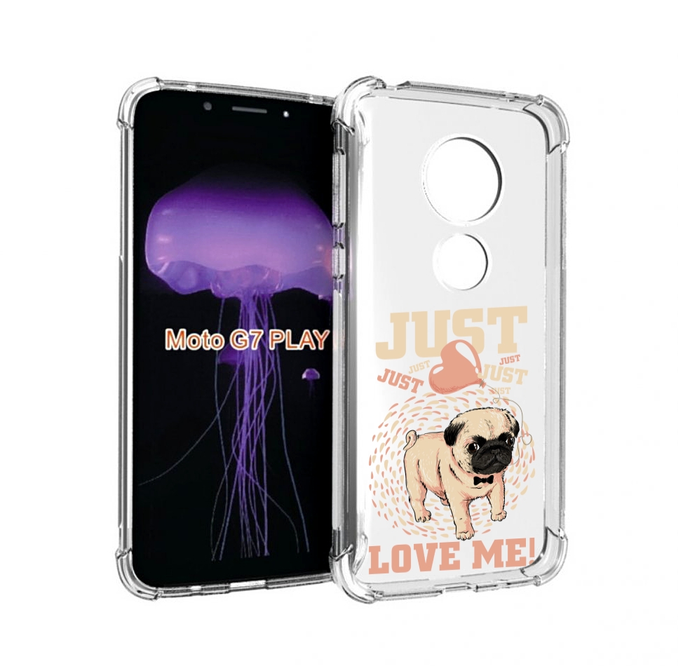 

Чехол MyPads Люби меня для Motorola Moto G7 Play, Прозрачный, Tocco