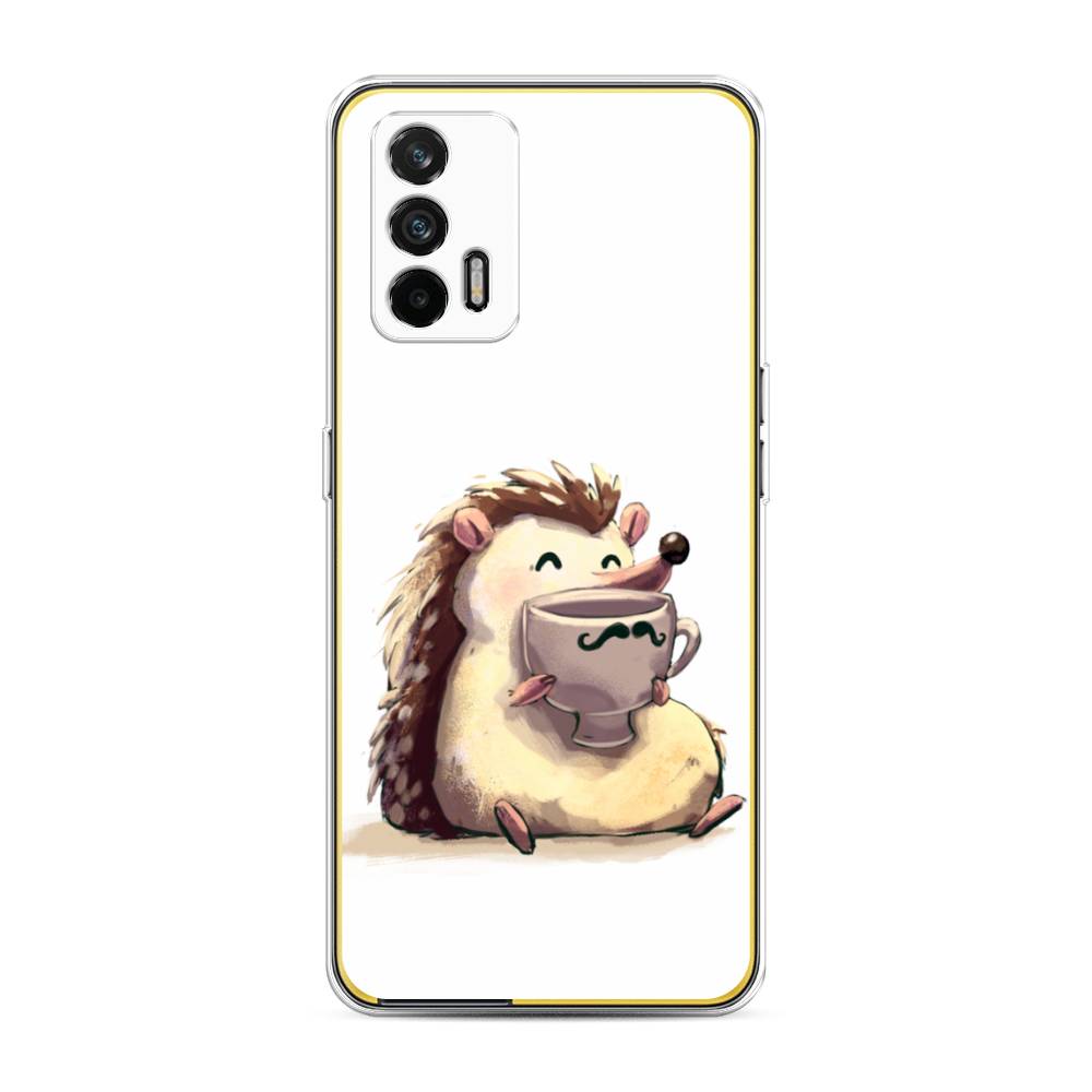 

Чехол Awog на Realme GT "Еж кофеман", Разноцветный, 256350-10