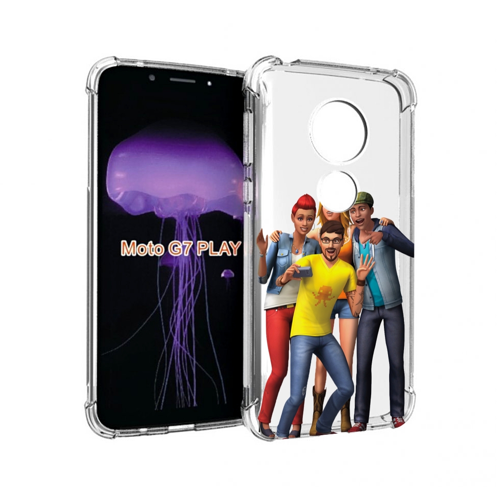 

Чехол MyPads sims для Motorola Moto G7 Play, Прозрачный, Tocco