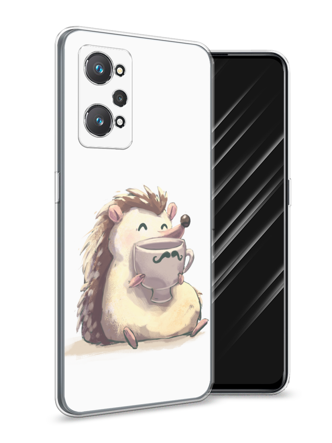 

Чехол Awog на Realme GT Neo 2 "Еж кофеман", Разноцветный, 257750-10