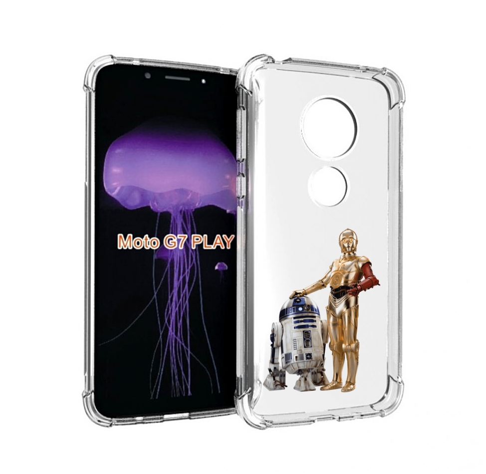 

Чехол MyPads starwars-звездные-воины для Motorola Moto G7 Play, Прозрачный, Tocco