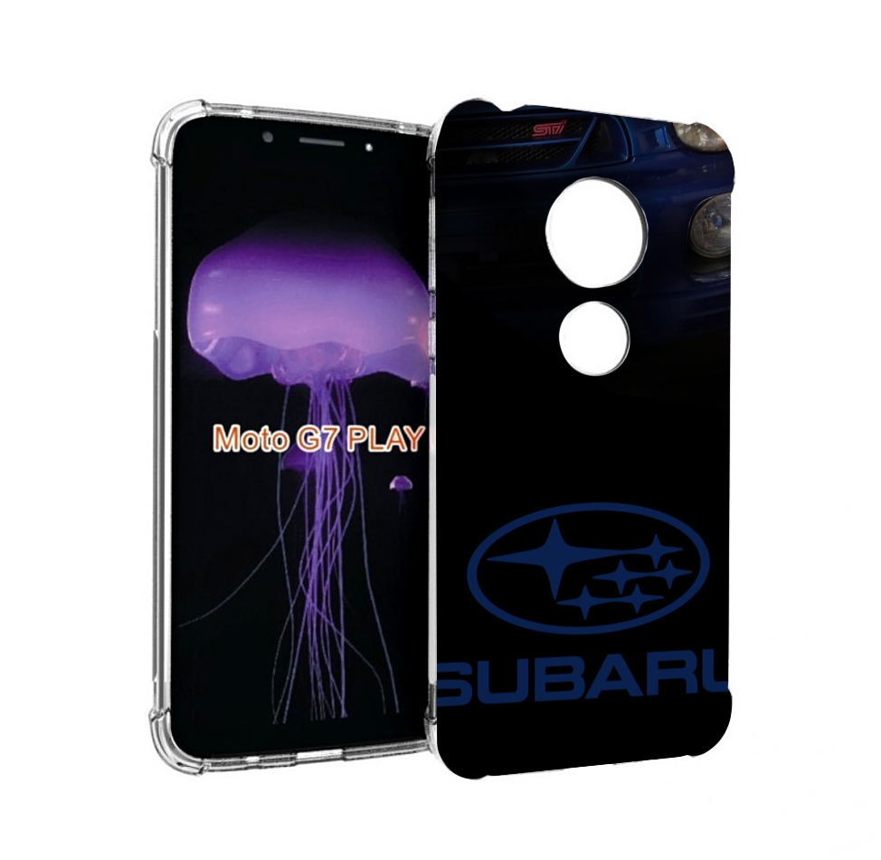 

Чехол MyPads subaru 3 для Motorola Moto G7 Play, Прозрачный, Tocco