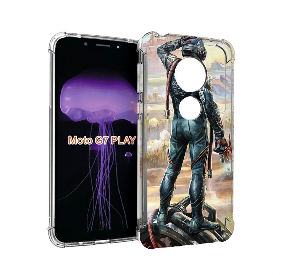 

Чехол MyPads the-outer-worlds для Motorola Moto G7 Play, Прозрачный, Tocco