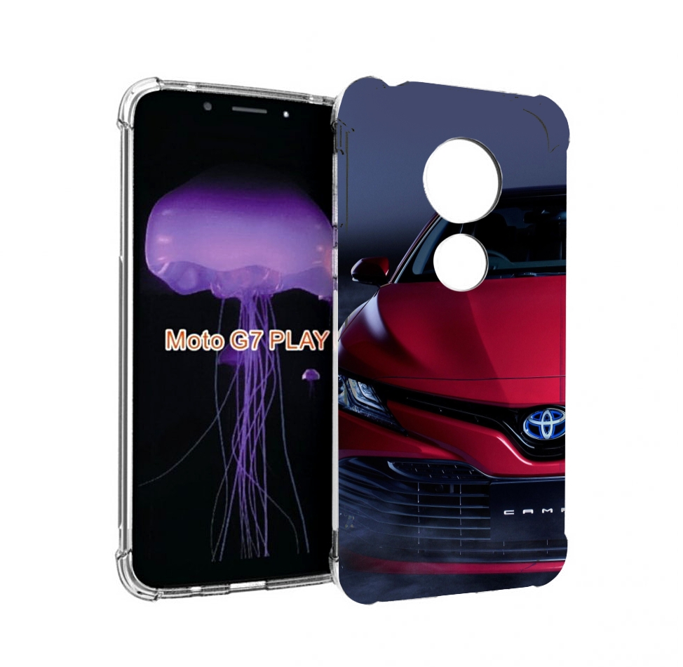 

Чехол MyPads toyota 1 для Motorola Moto G7 Play, Прозрачный, Tocco