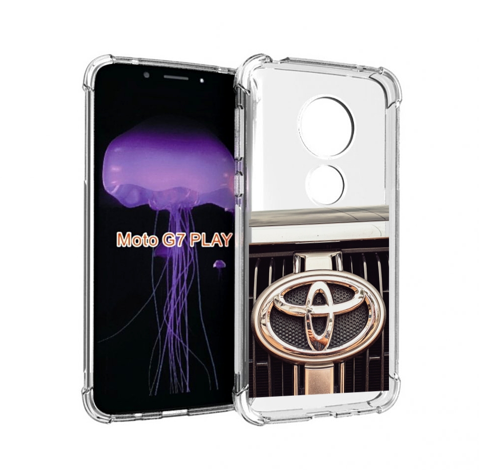

Чехол MyPads toyota 3 для Motorola Moto G7 Play, Прозрачный, Tocco