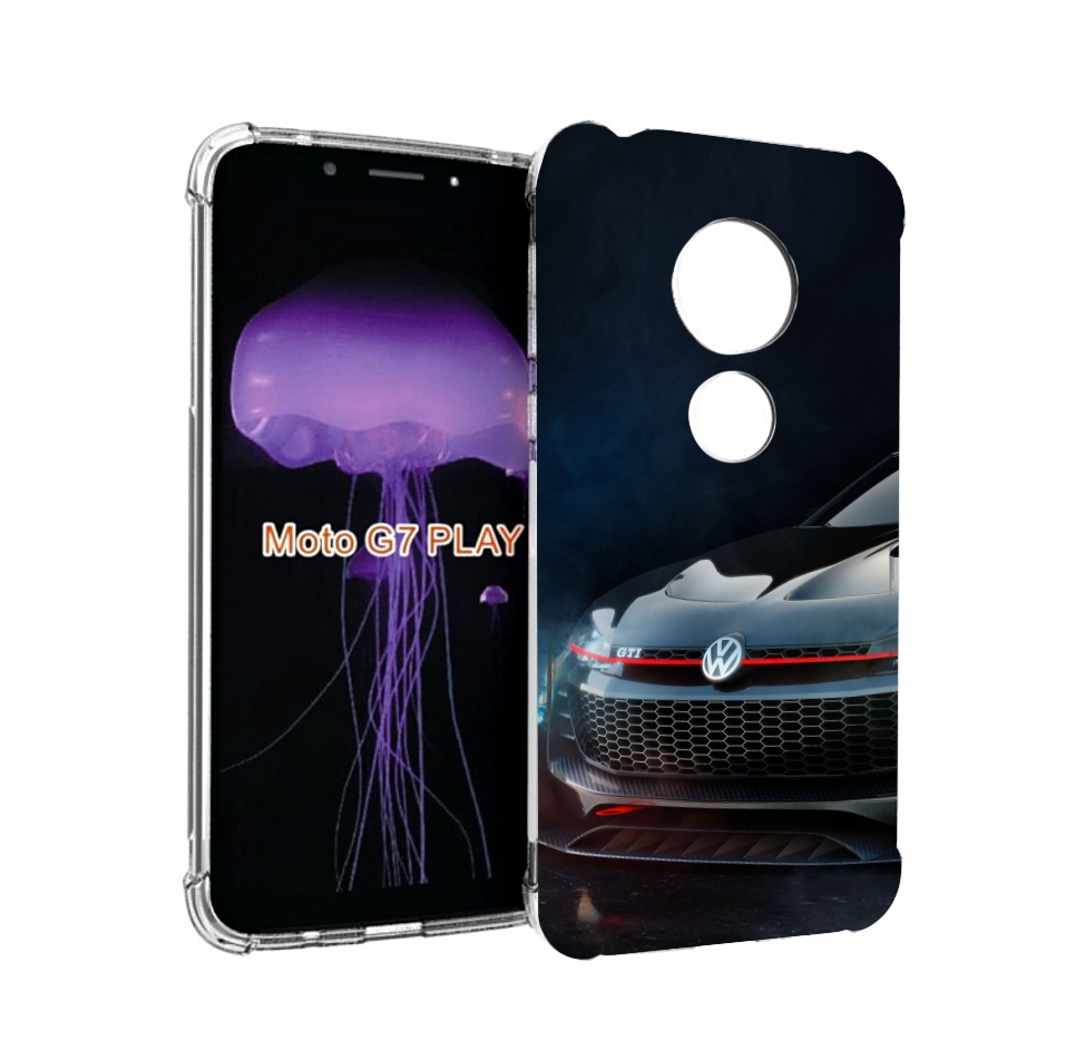 

Чехол MyPads volkswagen 2 мужской для Motorola Moto G7 Play, Прозрачный, Tocco