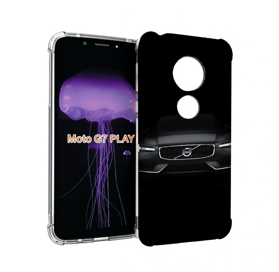 

Чехол MyPads volvo 1 мужской для Motorola Moto G7 Play, Прозрачный, Tocco