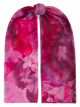 Палантин женский ELEGANZZA 01-00039881 фуксия, 100х180 см