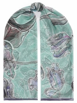 

Палантин женский ELEGANZZA 01-00039409 салатовый, 110х180 см, Зеленый, 01-00039409