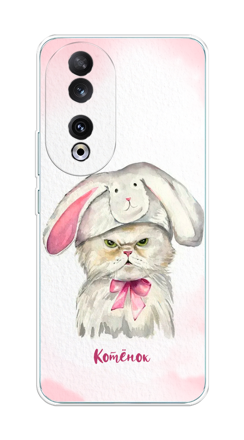 

Чехол на Honor 90 "Мой котёнок", Розовый;серый, 6121450-1