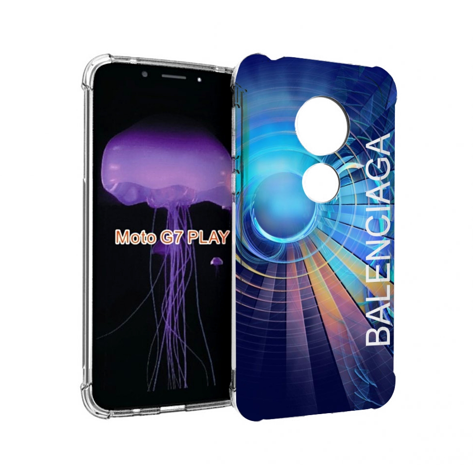 

Чехол MyPads Баленсиага-абстракция для Motorola Moto G7 Play, Прозрачный, Tocco