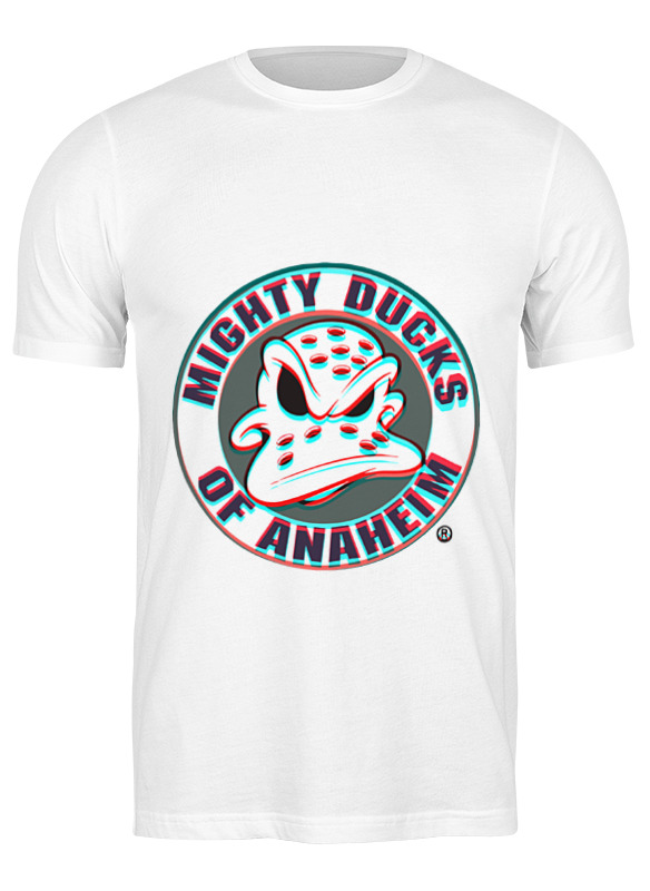 

Футболка мужская Printio Anaheim ducks белая XL, Белый, Anaheim ducks