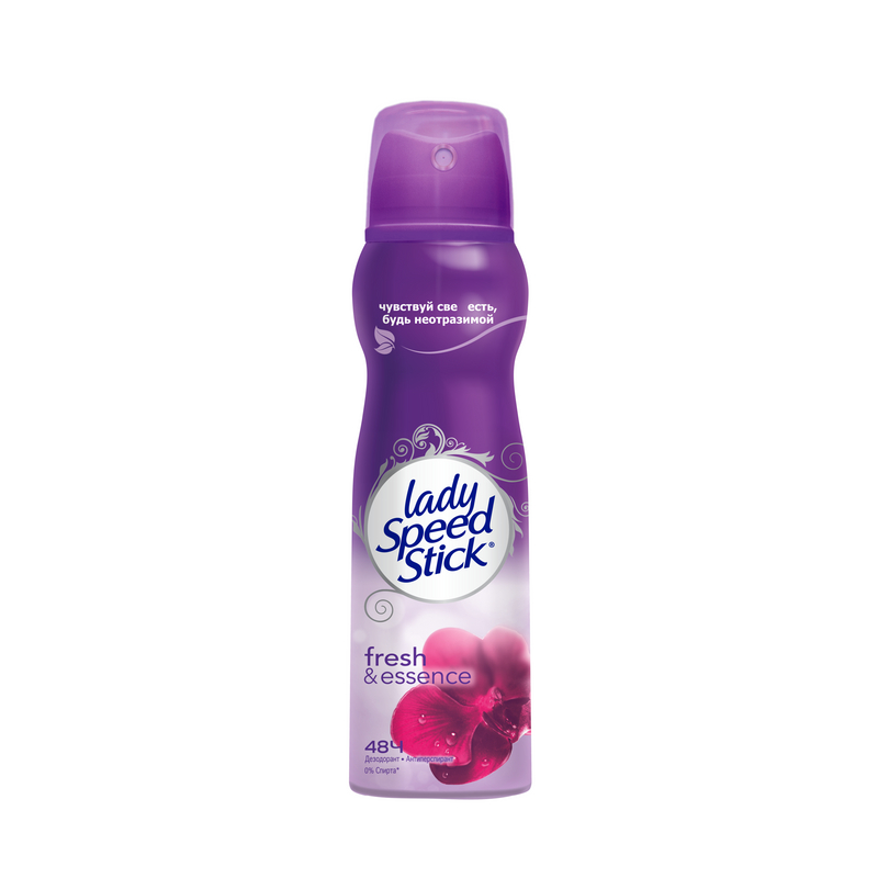 

Дезодорант-антиперспирант спрей Lady Speed Stick Fresh & Essence черная орхидея, 150 мл, Lady Speed Stick 150 мл