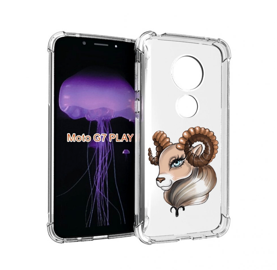 

Чехол MyPads Барашка для Motorola Moto G7 Play, Прозрачный, Tocco